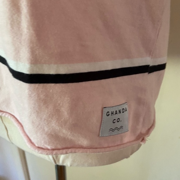 GHANDA-Striped Basic Tee size 10 - Picture 2 of 9